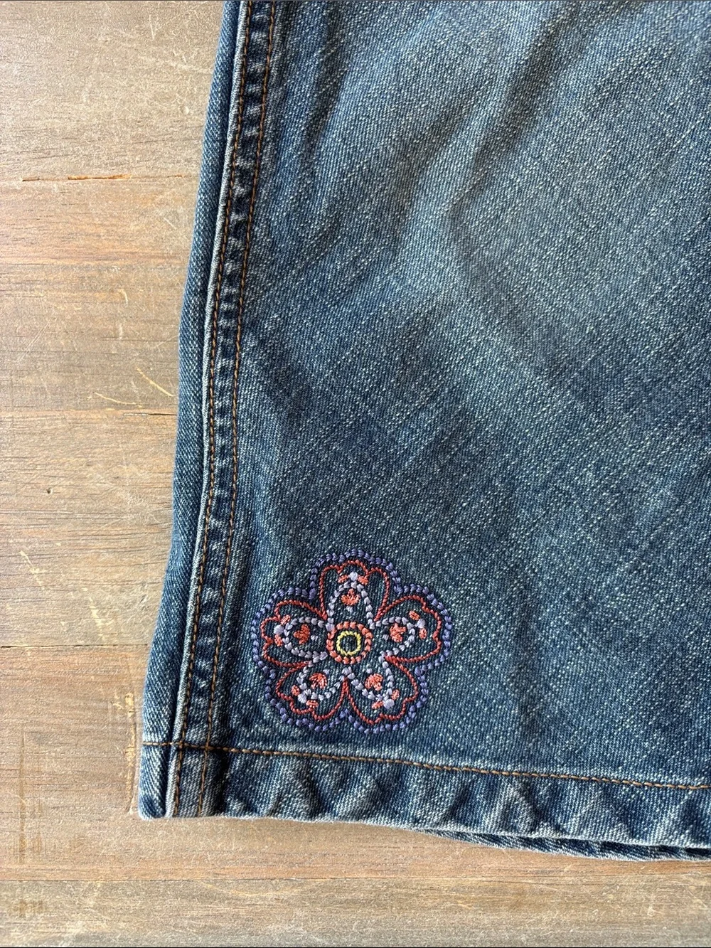 Vintage Oshkosh girl’s denim maxi skirt